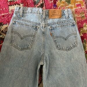 SOLD Vintage Orange Tab Levi’s. They don’t fit me anymore and i want to cry :/